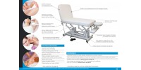 Table de soins / Massage Électrique - LAGUNA SAND Profilé (to be translated)